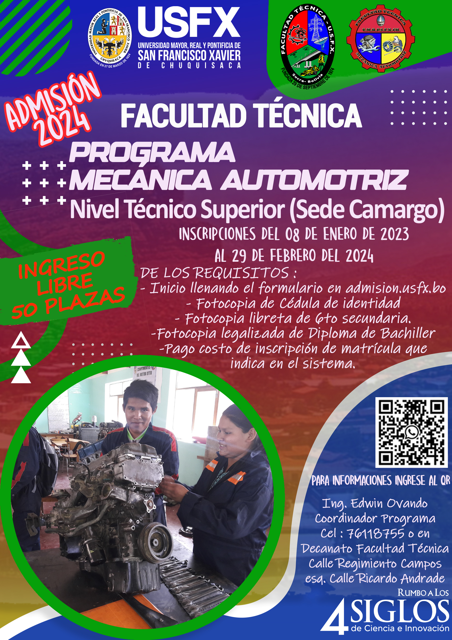 Programa Mecánica Automotriz (Sede Camargo)