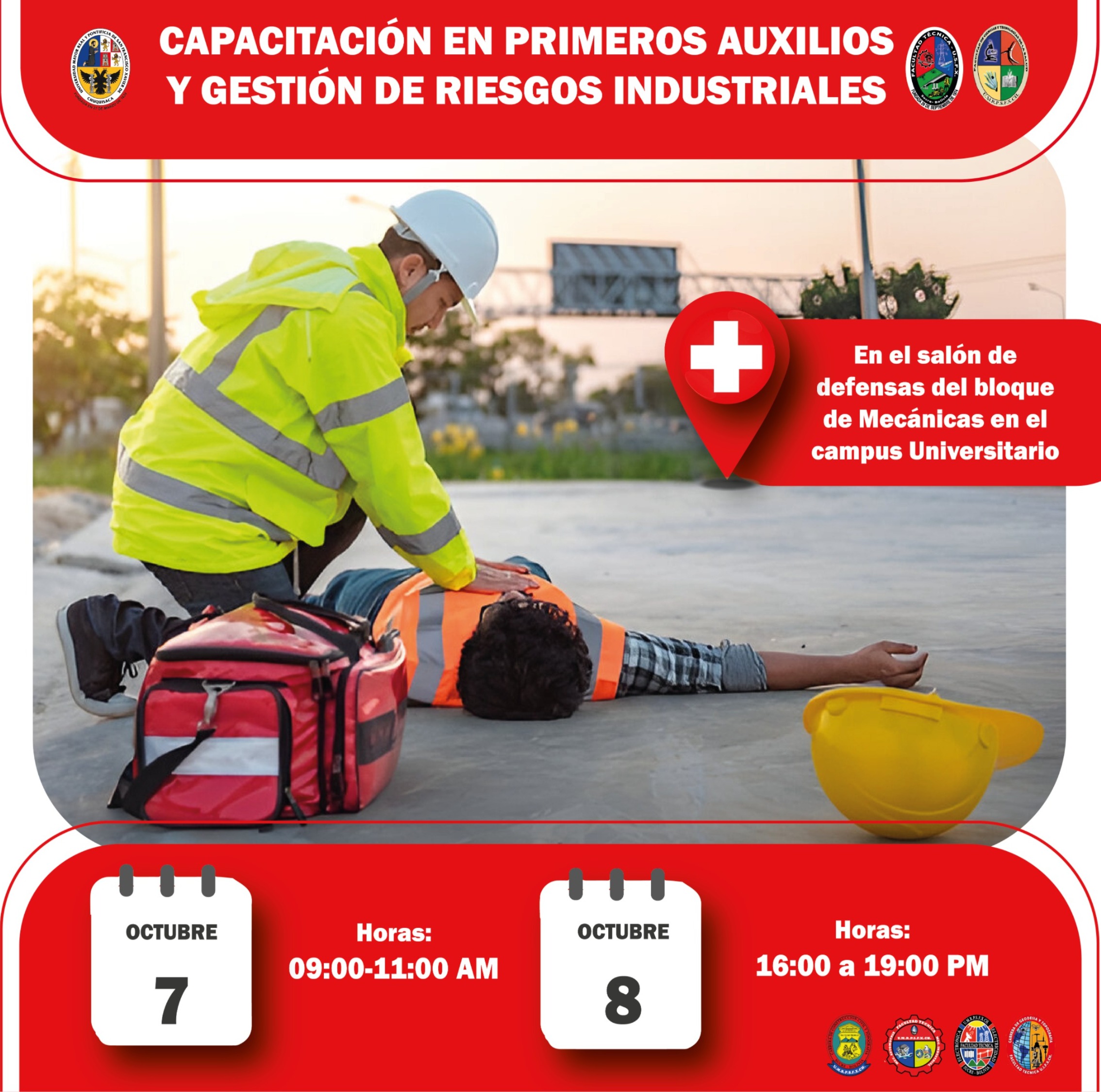 Capacitación en “Primeros Auxilios y Gestión de Riesgos Industriales